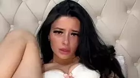 Teen exchange student masturbates to orgasm!