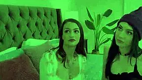 small teen stepdaughters have threesome with stepdad