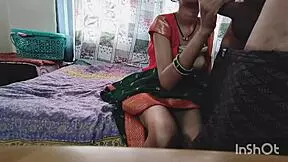 Does The Indian Horny Maid Want My Big Cock Early Morning?