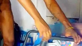 Intense hard fuck for petite African teen slut