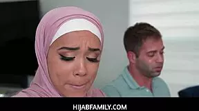 hijabfamily - stepsister willow ryder curious about condom and caught by her stepbro so he teach her everything she needs to know 😏