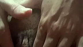 petite teen's hairy pussy exposed outdoors