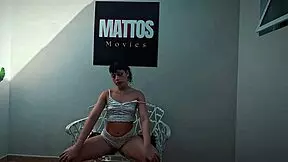 Innocent teen masturbates before intense fucking.