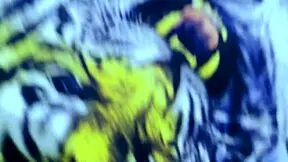 Latina trans stepsister strips and touches tiny dick in taboo video