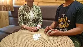 Stepmom Lost Her Pussy In A Card Game