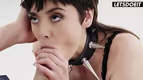 Young Babe Submits To Big Dick Lover!