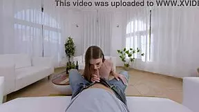 sweet teen 18+ princess alice worships dick cums hard