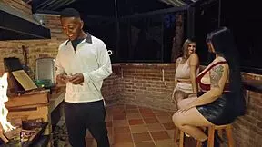 antonella and i fuck black bodybuilder grill guy in dorm