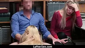 मैंने ऑफिस में एलपी अधिकारी को पकड़ा, और चीजें वाइल्ड हो गईं।