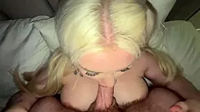 A Detailed POV Of A Sloppy Blowjob And Handjob From A Friend's Girlfriend, Ending In Wet Cum.