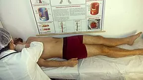 Erection occurs in the infirmary during patient care.