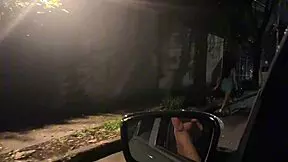 Gave ride to skinny brunette and fucked her juicy ass in the car