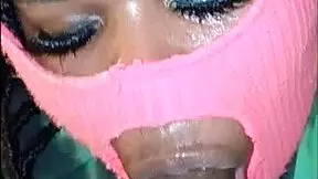 She sucked my dick so good, then blew bubbles with my cum