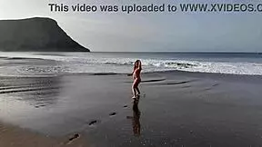 my stepmom asked me for a nude beach photosesshun, so weird