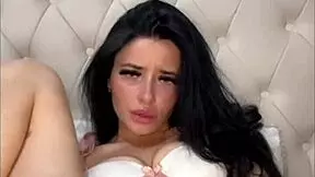 The American Exchange Student Engages In Solo Play On Webcam