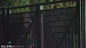 allgirlmassage kenzie madison and her gf get fingered outside by the crazy girl next door