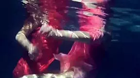 Shaved Babes Lilia Mihalkova And Natalia Kupalka Explore Underwater Lesbian Pleasures.