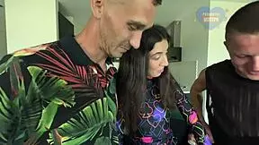 just a casual day when a russian slut took double penetration in her tight pussy and got a massive cumshot.
