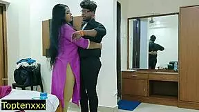 Indian housewife performs deepthroat and muff diving on husband