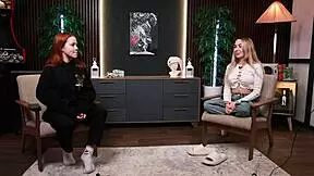 ni ole murkovski answers subscriber questions in a casting interview with bella mur, interactive young teen.