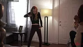 Allherluv - help theres a ghost in my vagina pt 1 - scarlit scandal aiden ashley intensely scissoring and fingering to orgasm