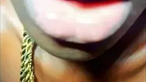 African teen sucks cock and swallows cum