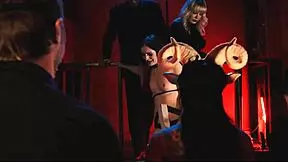 public threesome sex with babe