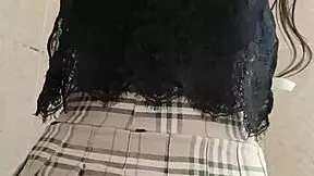 College Girl Masturbates Intensely in Shower