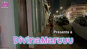 Innocent girl at costume party