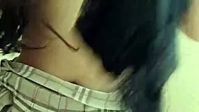 College Girl Masturbates Intensely in Shower