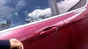 wet pussy under skirt in public