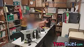 Casual teen with long dark hair has to offer her soaking wet pussy for a ride