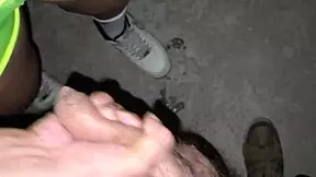 Fucking Neighbor On Balcony While She Hangs Clothes, Bent Over.