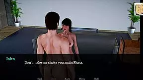 my new family, brunette gets vagina pounded by big cock