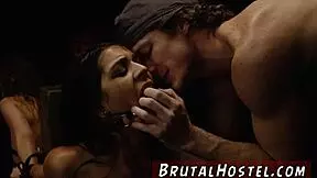 Young blondes get rough anal and face fucking 😈