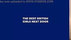 at the party, british teen has first time sucking dick and getting fucked in uniform