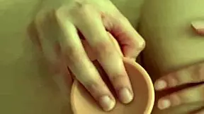 Cute girl moans while masturbating just for you, watch her get so wet.