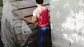 The beautiful perverted busty boss fucks her old employee