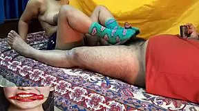 desi bhabhi cheats on husband with son's friend in tight pussy action