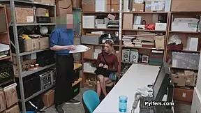 Sporty Blonde Thief Experiences Intense Fucking on Hidden Shop Camera