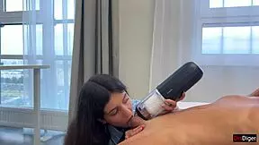 I got a powerfull cumshot from my new toy svakom alex neo 2