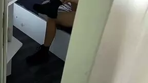 French roommate stepsister caught me in dorm, sat on cock in doggystyle!