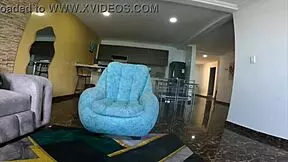 I Have Not Seen My Stepsister So Long - She Squeezed Her White Booty and Changed into Something More Comfortable