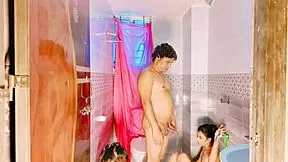 Uttaran20 delivers awesome threesome with shawar getting assfucked in missionary and doggystyle!