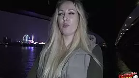 i picked up this german girl marie cherie for her first casting fuck in berlin.