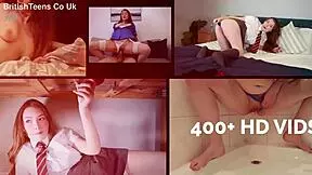 british redhead student guides you to wank and cum