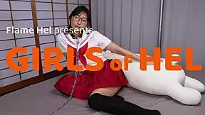 hey, wanna see this chained asian student scream with multiple orgasms?