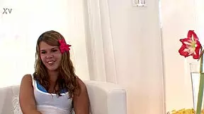 Elizabeth Bentley, 19-Year-Old Teen, Delivers POV Blowjob on Huge Cock and Swallows Massive Load.