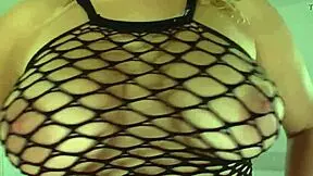 busty fat teen 18+ caught with her big natural tits out