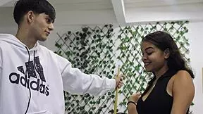 Latina Girl Fucked by Stepbrother in Pool Hall